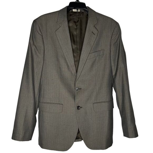 Banana Republic for Macy’s Classic Fit Men’s Gray Blazer Sz 38S Padded Shouldes - Picture 1 of 14